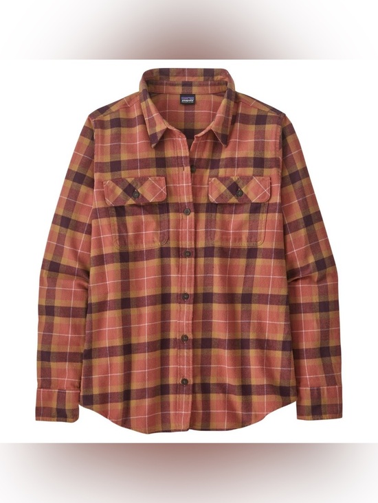 Patagonia Tops - Patagonia Organic Cotton Midweight Fjord Flannel Shirt Burl Red Women’s M